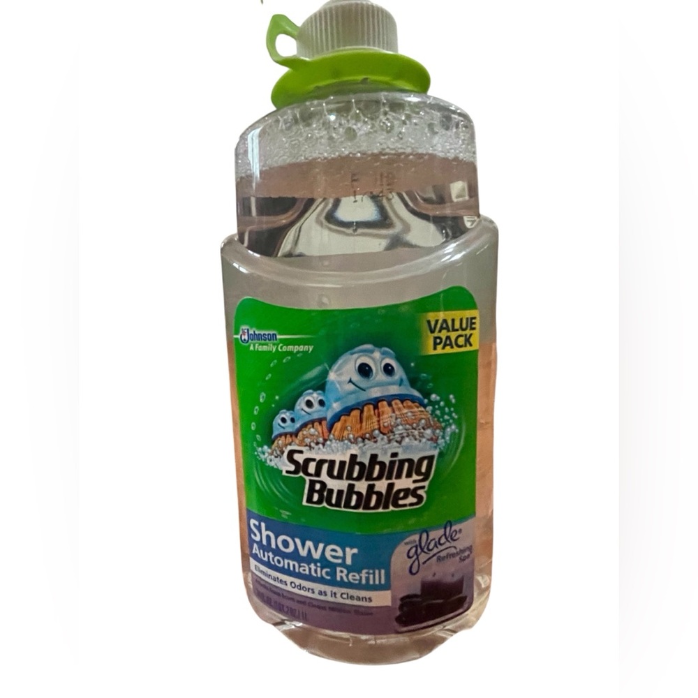 Scrubbing Bubbles Automatic Shower Cleaner Refill Glade Refreshing Spa - 34 oz.